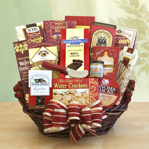 Sweets & Gourmet Gift Basket for the Whole Company by