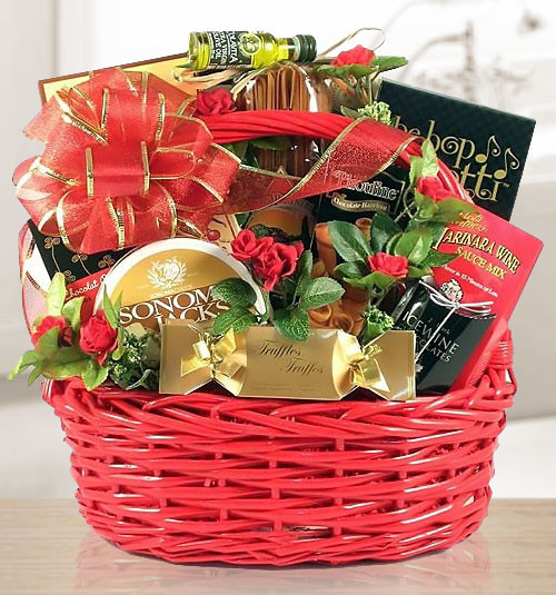 Romantic Date Gift Basket of Chocolate by