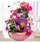 Get Well Spa and Gourmet Gift Basket for Her