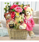 A Very Special Beary Gift Basket of Delights  for Girls
