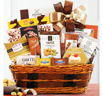 Cheese Gourmet Gift Basket of Rustic Delights