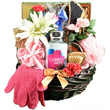 Luxury Sweet & Spa Gift Basket for Women