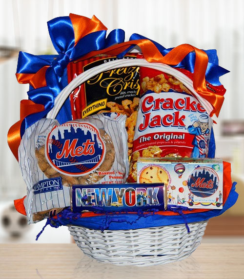 For Mets Fans Gift Basket Of Snacks