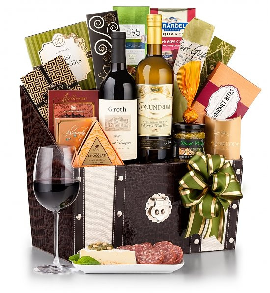 The Madison Avenue Wine Gift Basket