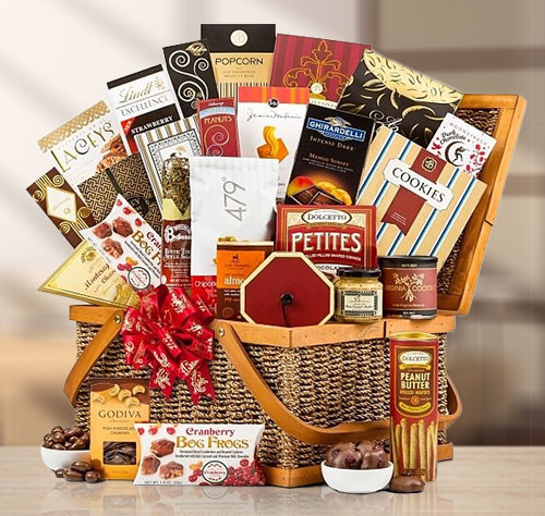 Lindt, Ghirardelli & Other Sweets Gift Bsket
