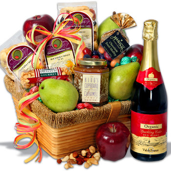 A Sophisticated Spread - Fruit Gift Basket