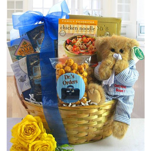 Beary Well Wishes Gift Basket