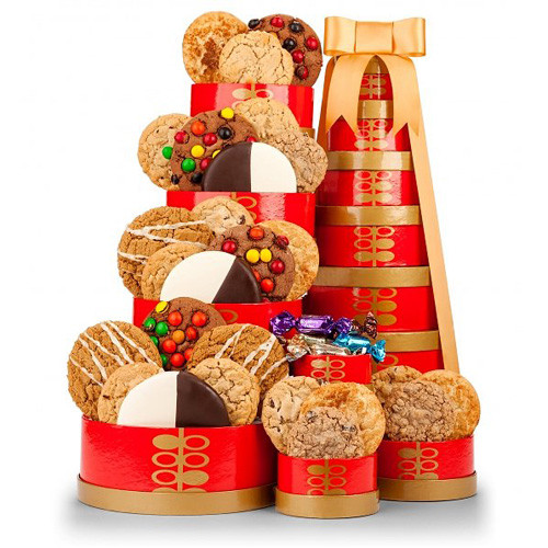 Gourmet Cookie Extravaganza Gift Tower
