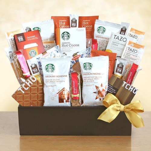 Starbucks & Tazo VIP Selection Gift Basket