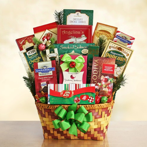 Sweet Holiday Greetings Basket