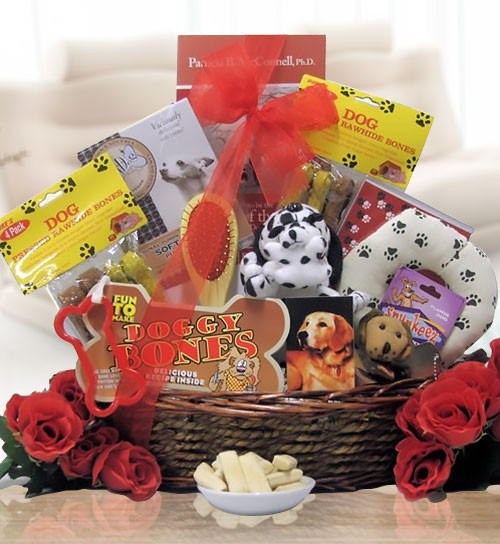 Congratulations! You Have a Dog Gift Basket