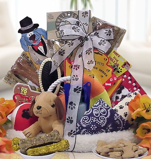Pamper & Play With Your Puppy Gift Basket