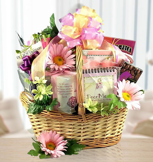 For the Best Mother in the World! Spa Gift Basket