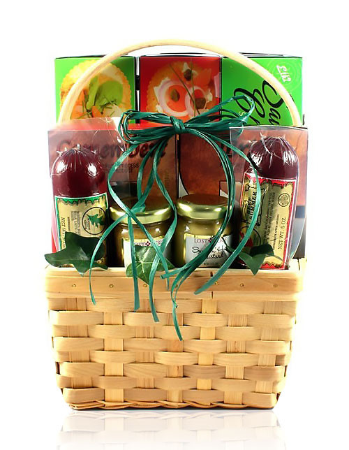 Cheese, Sausage and More Gift Basket by