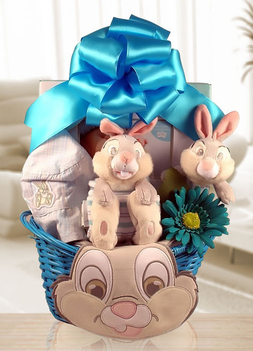 Disney's Thumper Welcome Baby Boy  Gift Basket
