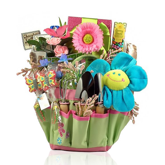 An Easter Garden Gift Basket