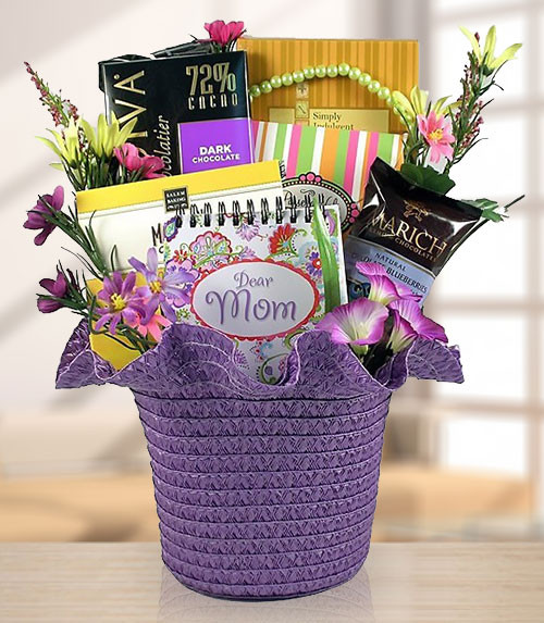For Your Dearest Mom Gourmet  Gift Basket of Treats