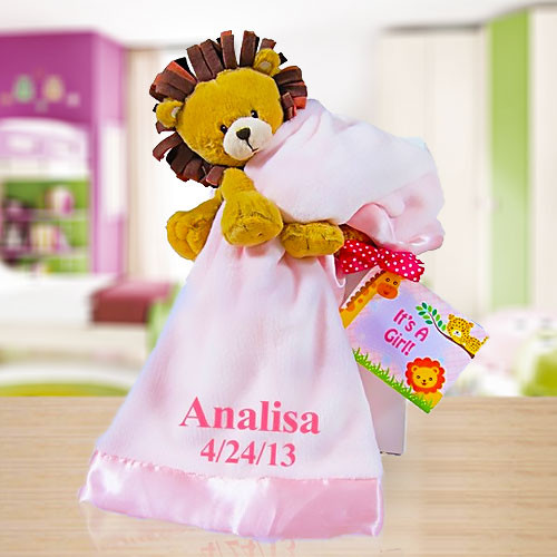 Little Lion Gift Box-Pink