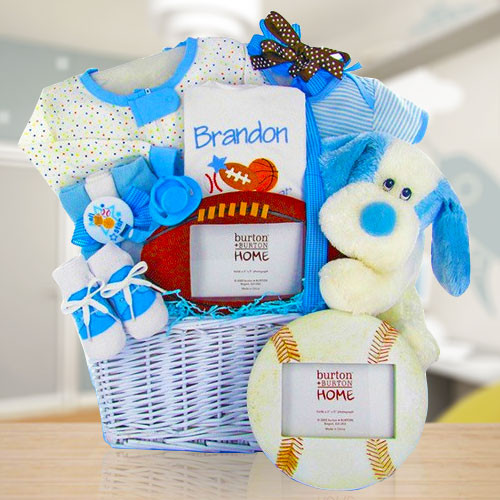 Personalized All Star Gift Basket- Boy