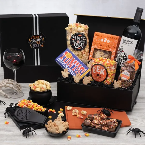 Witch's Pot Halloween Gift of Sweet Treats