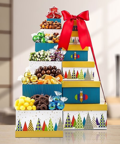 Christmas Carrol Gift Tower of Sweetness 