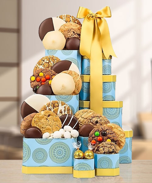 Nuts About Cookies Gift Tower