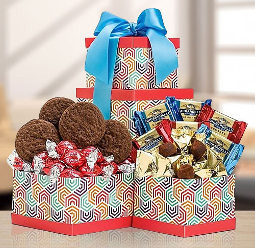 Triple Chocolate Gift Basket