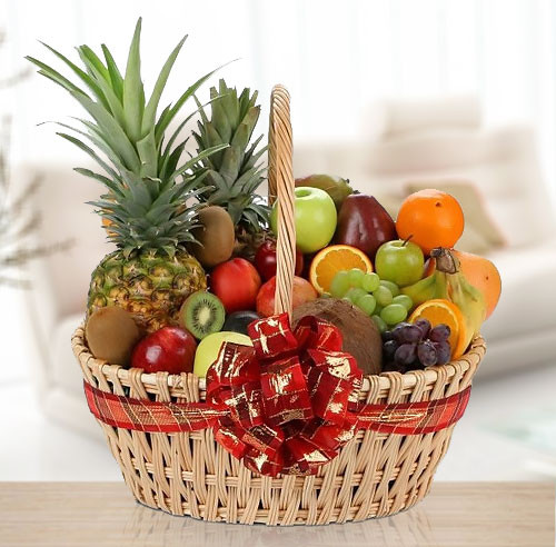 Fresh Fruit from All Over the World Gift Basket