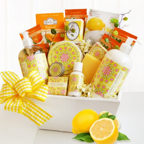 Revitalizing Citrus Spa Gift Basket