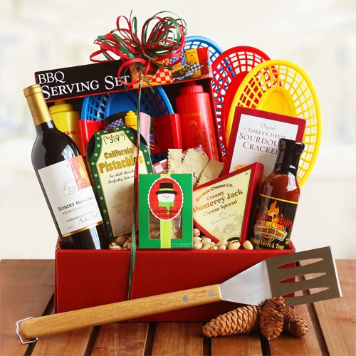 Barbecue Gift Set in Red Tray
