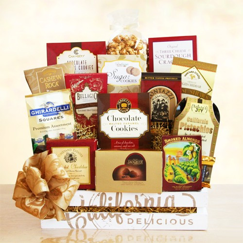 Gift Crate of Best Treats From California