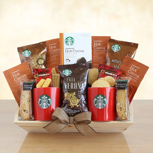 Cozy Time with Starbucks Gift Crate