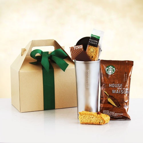 Starbucks on the Go Gift Set Tote