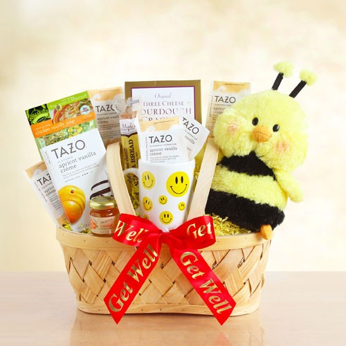 Bee Well Gift Basket of Treats