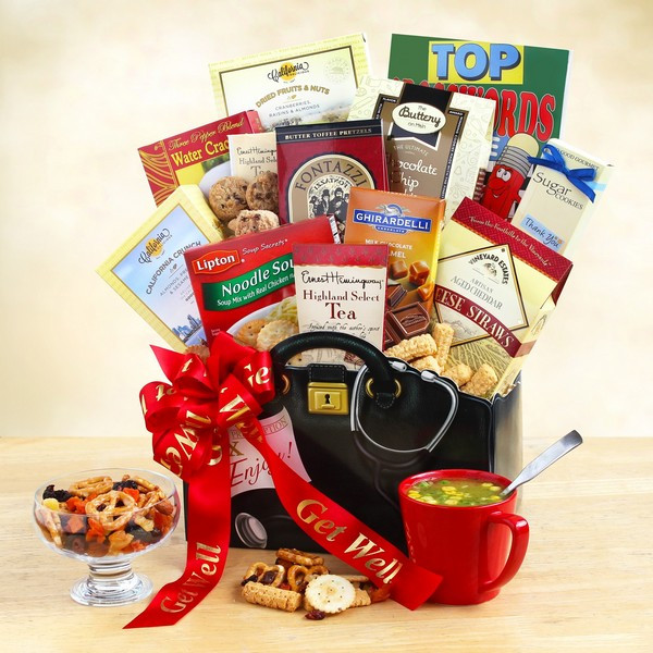 Get Well Soon Gourmet Gift Basket
