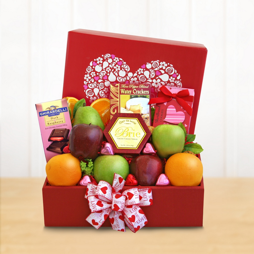 Fruitfully Yours Valentine Gift Box - Deluxe