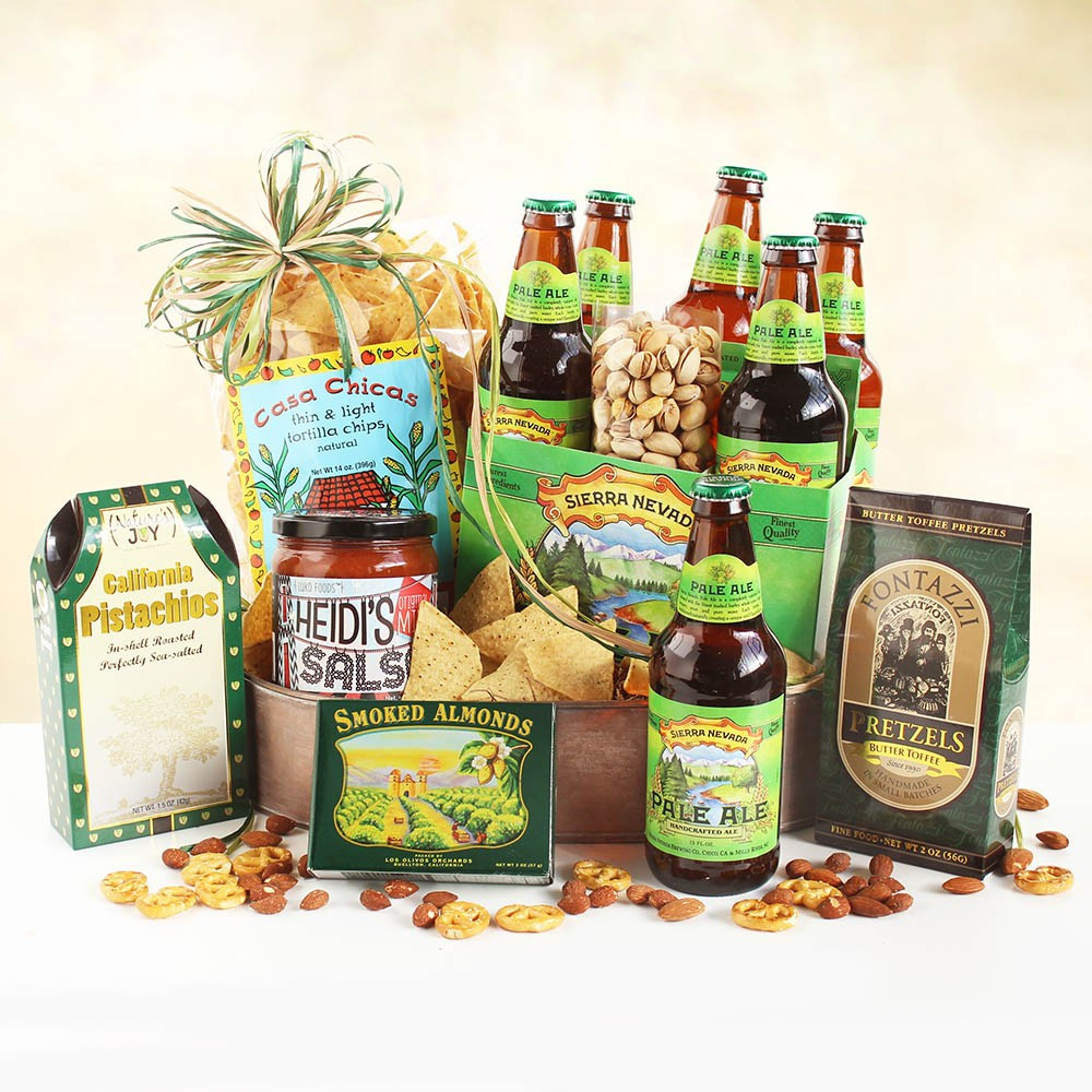Sierra Nevada Beer and Snacks Bucket Gift