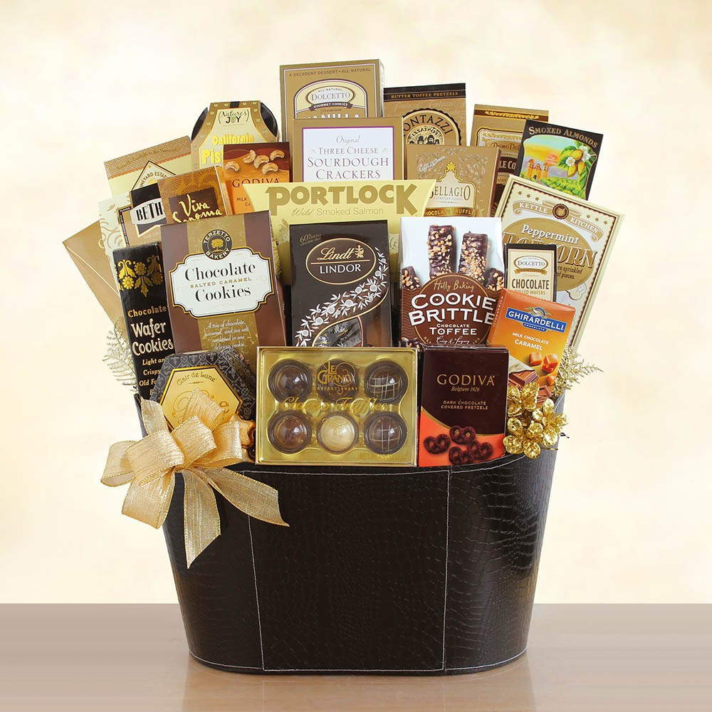 VIP Chocolate Gourmet Gift Basket