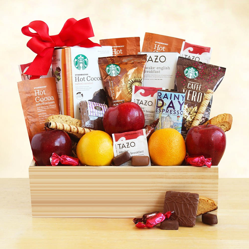 Starbucks Fit and Tasty Coffee and Fruit Gift Crate