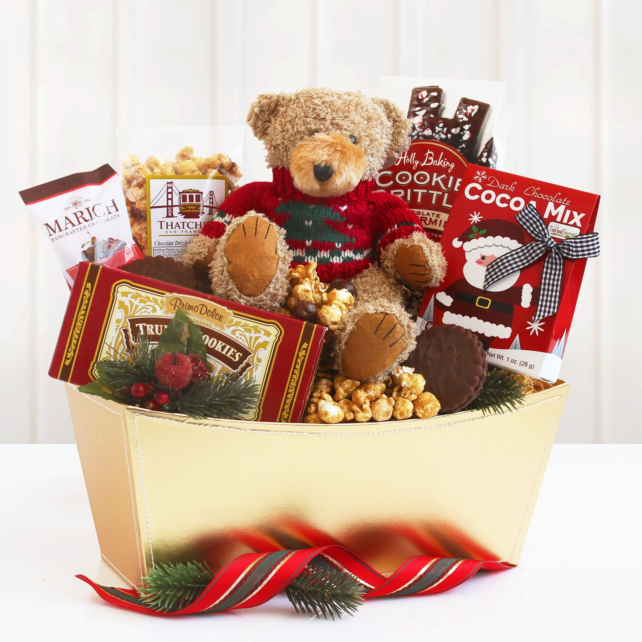 Cute Little Bear and Sweets Holiday Gift