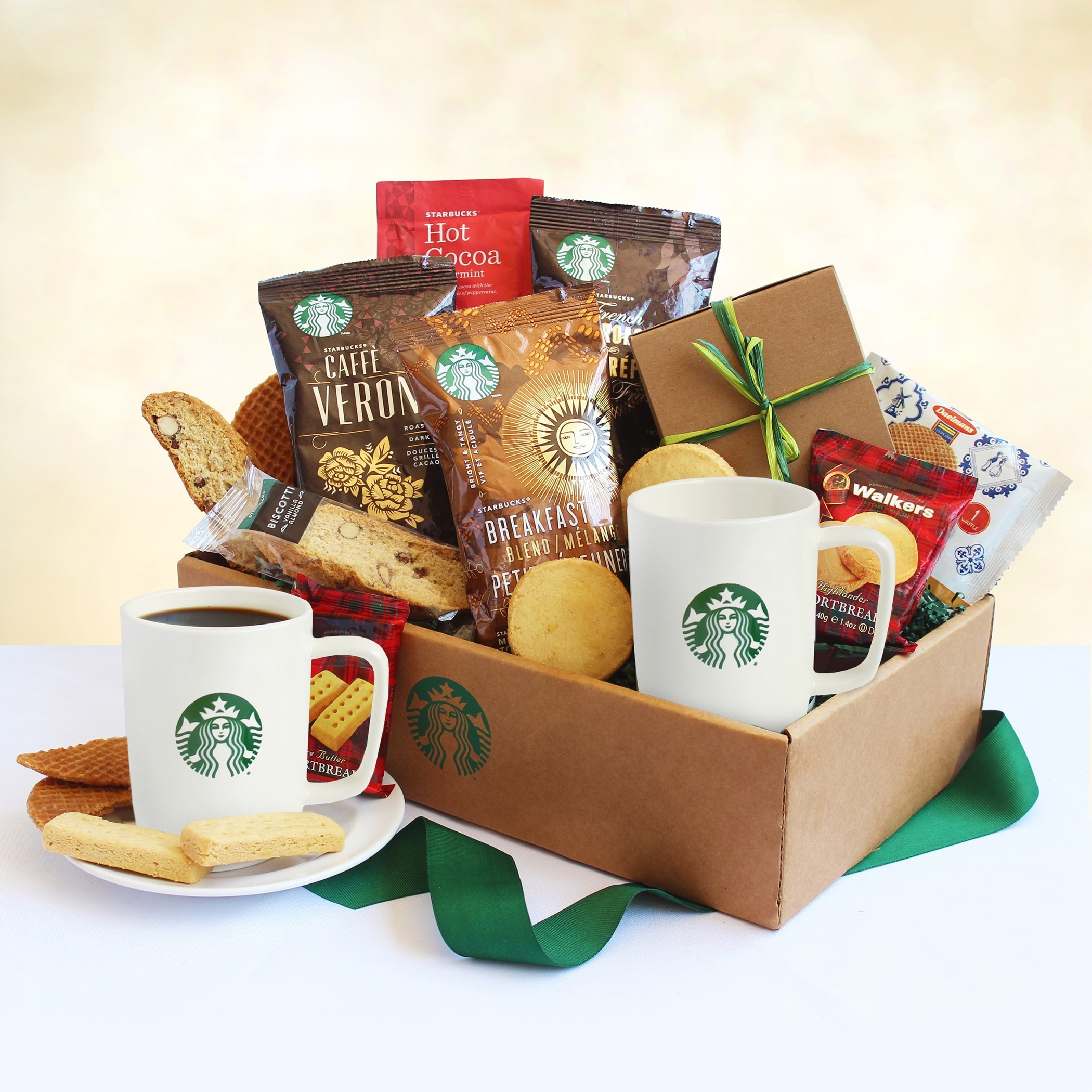 Feel Yourself at Home Starbucks Gift Crate