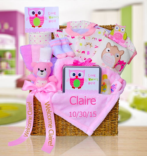An Adorable Owl Gift Trunk for Girls