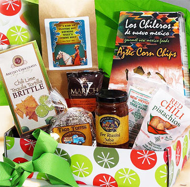 Spicy Love Gift Basket of Treats