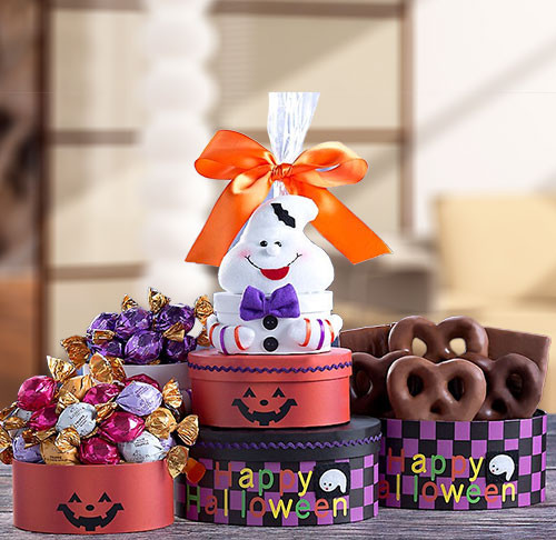 Godiva Ghost Halloween Tower of Sweets