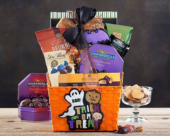 Ghirardelli Halloween Gift Basket of Sweet Treats