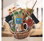 His Fishing Passion Delightful Gift Basket