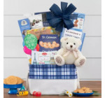 Congratulations! Gourmet Gift Basket with Bear