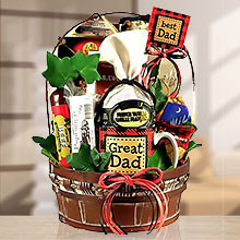 Only the Best Gourmet Treats For Your Dad Gift Basket