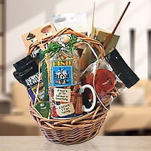 His Fishing Passion Delightful Gift Basket