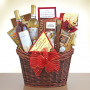 White & Red Moscato Gourmet Gift Basket